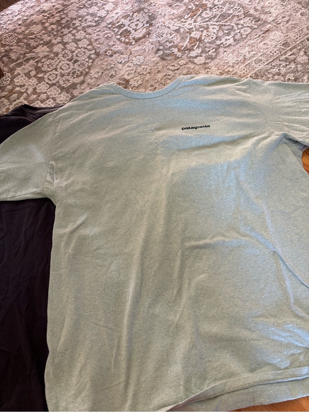 Patagonia Men’s Short Sleeve Tee - Black, Charcoal, Sage Green - Picture 3 of 5